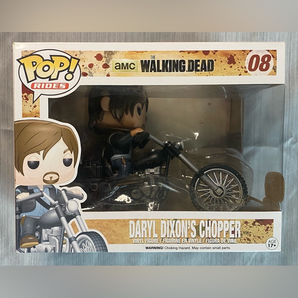 Daryl Dixons Chopper Funko Pop